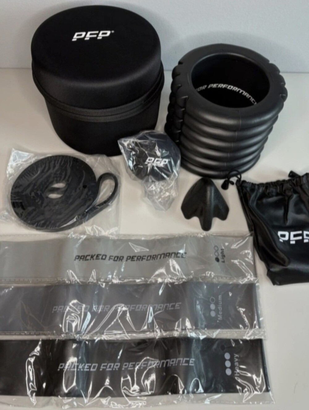 PFP Mobility Pack, 6-Piece Workout Set - at Home & On-The-Go Exercise Recovery
